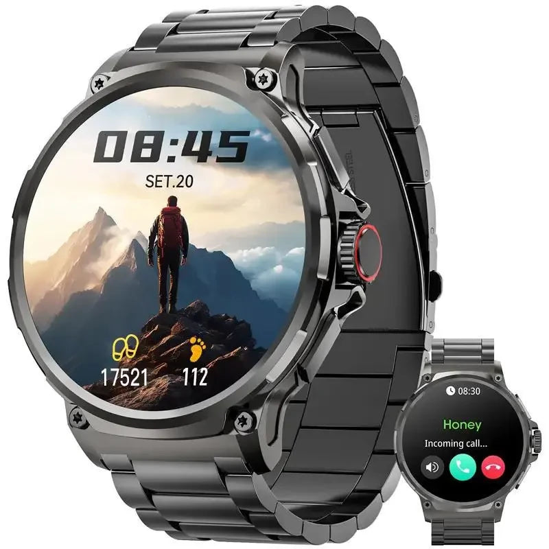 Men's Smartwatch 1.85" Round Screen
