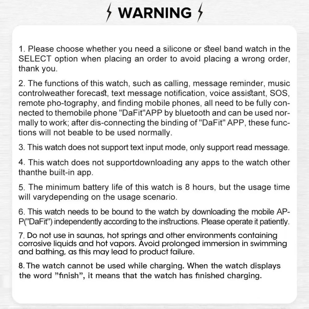 Men's Smartwatch 1.85" Round Screen