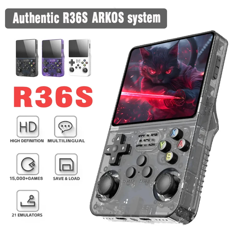 Arkos R36S Retro Handheld Game Console