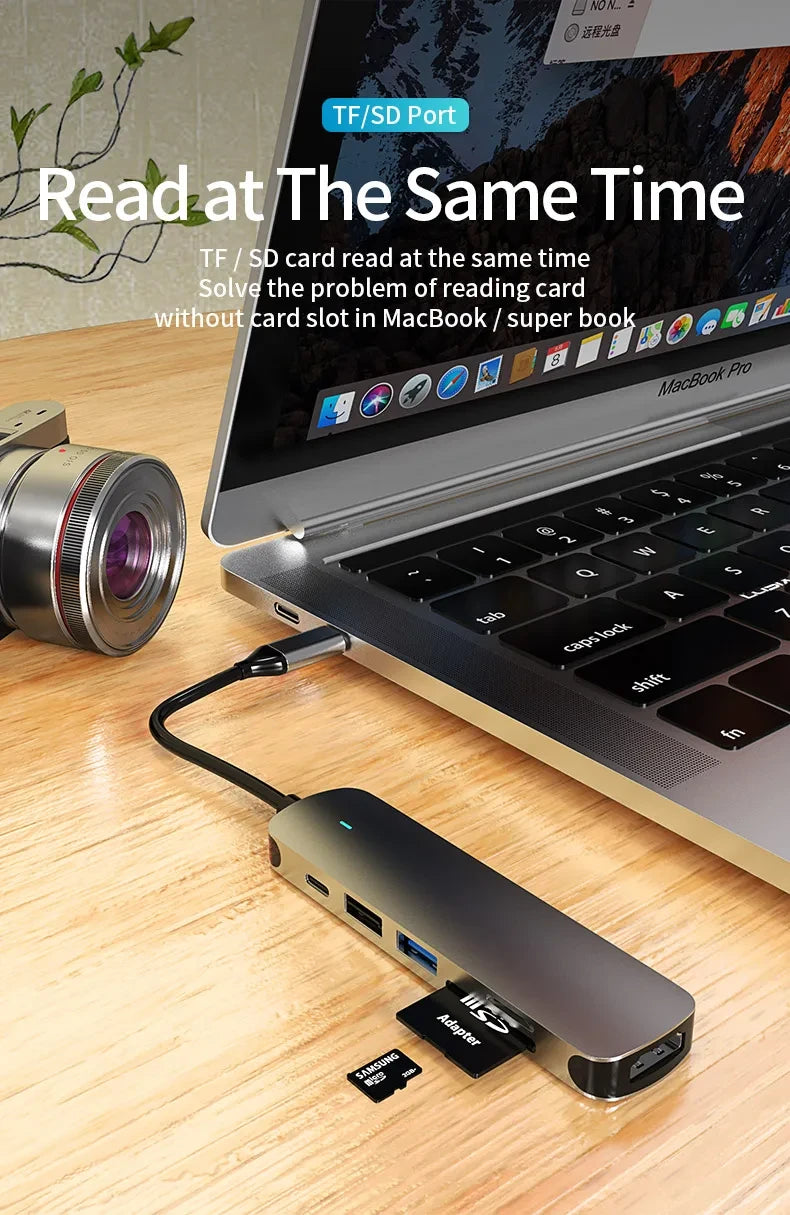 Multifunction USB-C Adapter