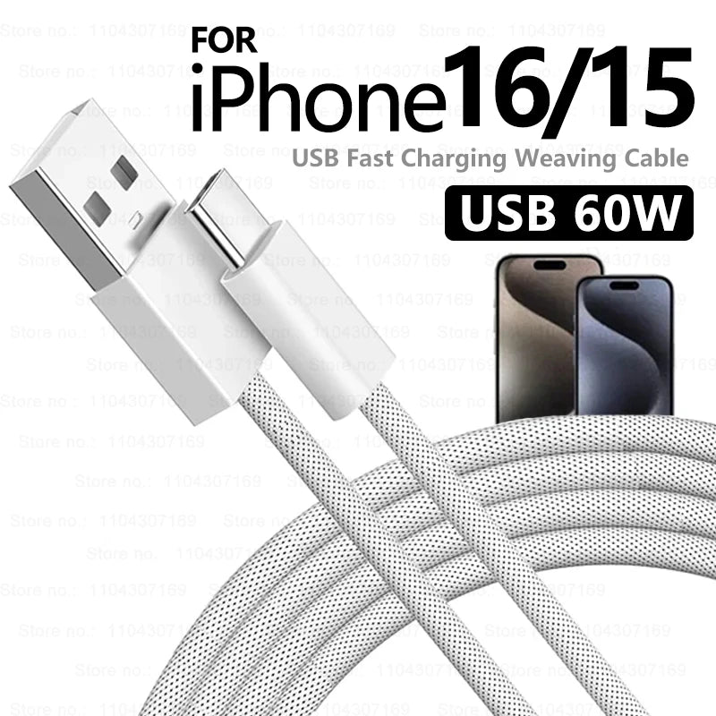 Fast Charging USB-C Car Cable